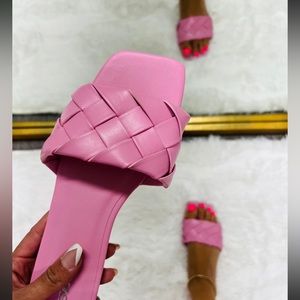 Brand New Pink size 10 sandals
